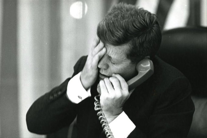 An image of President John F. Kennedy who rejected Operation Northwood
